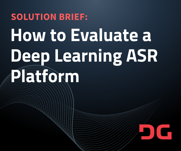How to Evaluate ASR Solution Brief