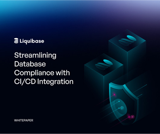 Streamlining Database Compliance with CI/CD Integration